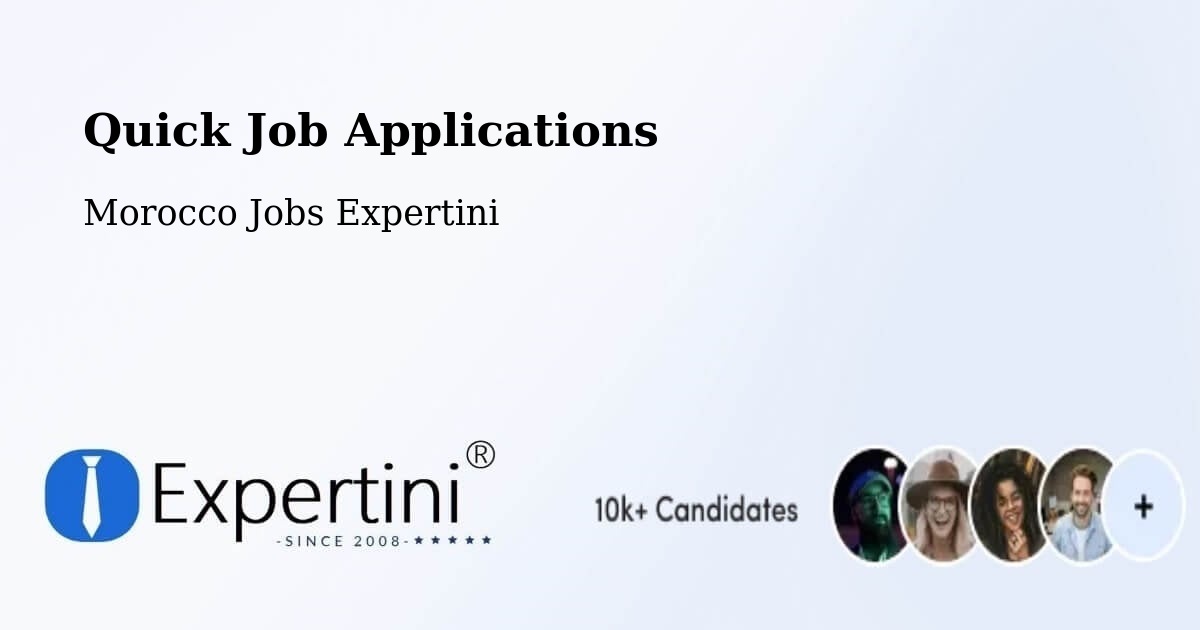 Quick Job Applications - Morocco Jobs Expertini