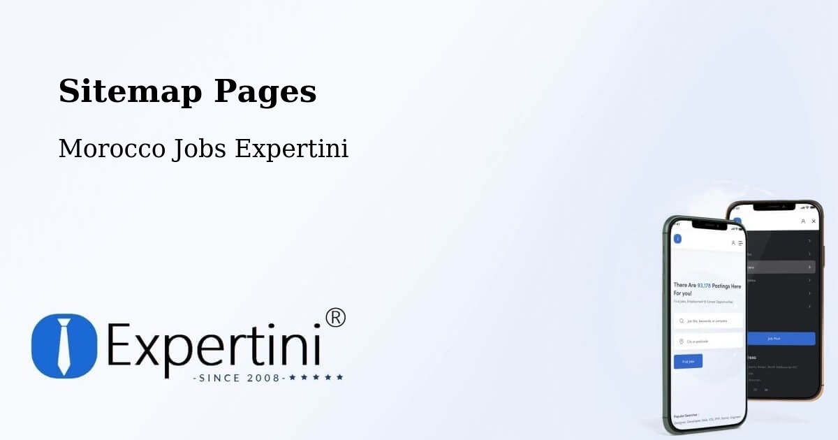 Sitemap Pages - Temara - Morocco Jobs Expertini